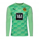 Camiseta Borussia Dortmund Portero Manga Larga 2020-2021 Verde