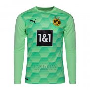 Camiseta Borussia Dortmund Portero Manga Larga 2020-2021 Verde