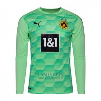 Camiseta Borussia Dortmund Portero Manga Larga 2020-2021 Verde