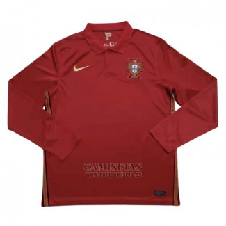 Camiseta Portugal Primera Manga Larga 2020-2021