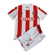 Camiseta Stoke City Primera Nino 2021-2022