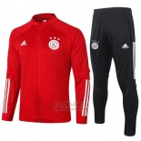 Chandal de Chaqueta del Ajax 2020-2021 Rojo