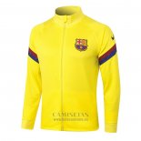 Chaqueta del Barcelona 2020-2021 Amarillo