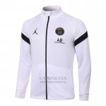 Chaqueta del Paris Saint-Germain Jordan 2020-21 Blanco