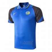 Polo Inter Milan 2020-2021 Azul