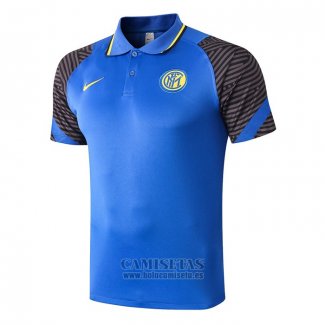 Polo Inter Milan 2020-2021 Azul