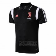 Polo Juventus 2019-2020 Negro y Blanco