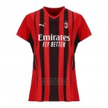 Camiseta AC Milan Primera Mujer 2021-2022