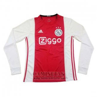 Camiseta Ajax Primera Manga Larga 2019-2020