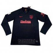 Camiseta Atletico Madrid Segunda Manga Larga 2019-2020