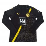 Camiseta Borussia Dortmund Segunda Manga Larga 2020-2021