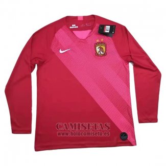 Camiseta Guangzhou Evergrande Primera Manga Larga 2019