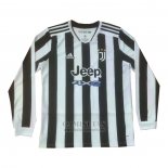 Camiseta Juventus Primera Manga Larga 2021-2022