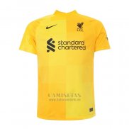 Camiseta Liverpool Portero 2021-2022 Amarillo