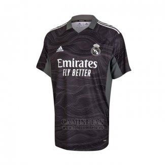 Camiseta Real Madrid Portero 2021-2022 Negro