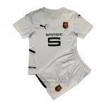 Camiseta Stade Rennais Segunda Nino 2021-2022