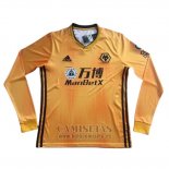 Camiseta Wolves Primera Manga Larga 2019-2020