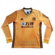 Camiseta Wolves Primera Manga Larga 2019-2020