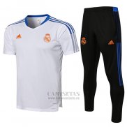 Chandal del Real Madrid Manga Corta 2021-2022 Blanco