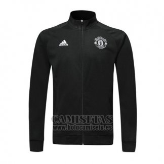 Chaqueta del Manchester United 2019-2020 Negro y Blanco