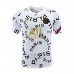 Entrenamiento Paris Saint-Germain Jordan 2020-2021 Blanco y Negro