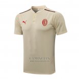 Polo AC Milan 2021-2022 Amarillo