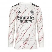 Camiseta Arsenal Segunda Manga Larga 2020-2021