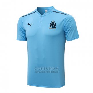 Camiseta Polo del Olympique Marsella 2021-2022 Azul