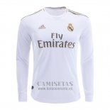 Camiseta Real Madrid Primera Manga Larga 2019-2020