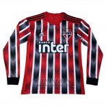 Camiseta Sao Paulo Segunda Manga Larga 2019-2020