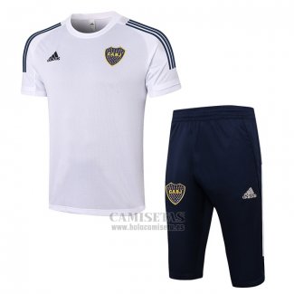 Chandal del Boca Juniors Manga Corta 2020-2021 Blanco