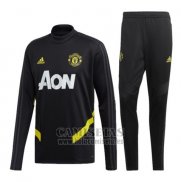 Chandal del Manchester United 2019-2020 Negro y Amarillo