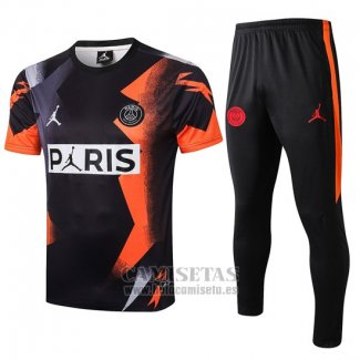 Chandal del Paris Saint-Germain Jordan Manga Corta 2019-2020 Negro