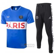 Chandal del Paris Saint-Germain Manga Corta 2020-2021 Azul