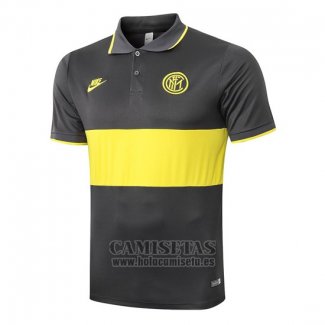 Polo Inter Milan 2019-2020 Gris