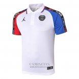 Polo Paris Saint-Germain Jordan 2020-2021 Blanco