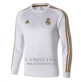 Sudadera del Real Madrid 2019-2020 Blanco y Oro