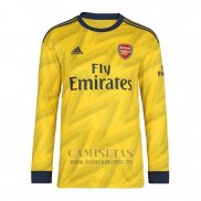 Camiseta Arsenal Segunda Manga Larga 2019-2020