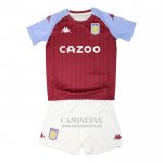 Camiseta Aston Villa Primera Nino 2020-2021