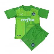 Camiseta Palmeiras Portero Segunda Nino 2021