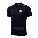 Camiseta Polo del Manchester City 2021-2022 Azul