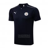 Camiseta Polo del Manchester City 2021-2022 Azul