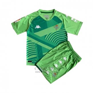 Camiseta Real Betis Portero Nino 2021-2022 Verde