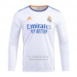 Camiseta Real Madrid Primera Manga Larga 2021-2022