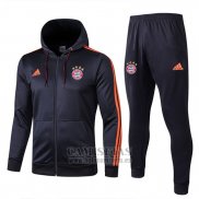 Chandal con Capucha del Bayern Munich 2019-2020 Azul