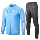 Chandal de Chaqueta del Real Madrid Nino 2020-2021 Azul