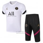 Chandal del Paris Saint-Germain Jordan Manga Corta 2020-2021 Blanco