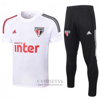 Chandal del Sao Paulo Manga Corta 2020-2021 Blanco