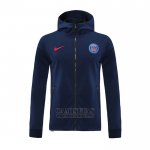 Chaqueta con Capucha del Paris Saint-Germain 2020-2021 Azul  Chaqueta con Capucha del Paris Saint-Germain 2020-2021 Azul