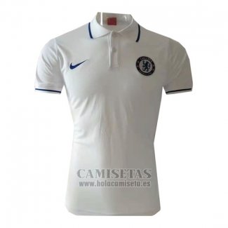 Polo Chelsea 2019-2020 Blanco